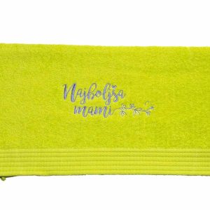 Brisačka z napisom Mami