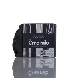 Črno milo z aktivnim ogljem
