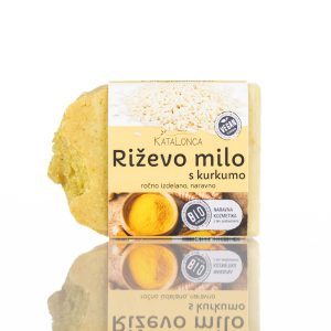 Riževo milo s kurkumo